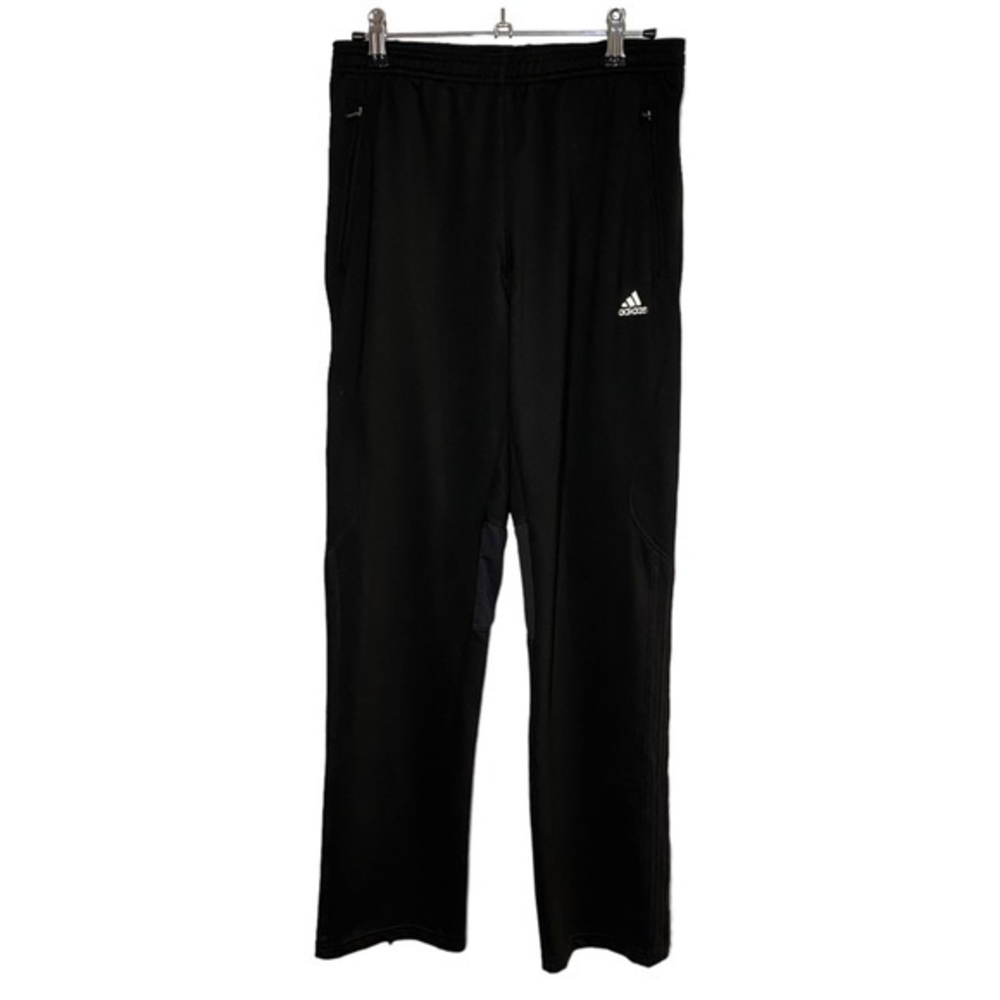 Adidas Women's Small Climacool Clima365 Pants RARE Straight Leg Mesh Black Grey